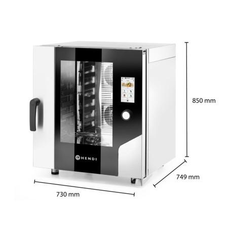 Four à vapeur à convection – Toucher 7 x GN 1/1, électrique, avec vapeur directe et écran tactile contrôlé - 2