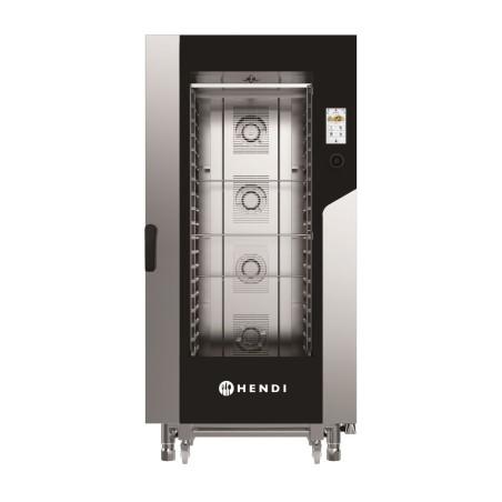 Convection steam oven – Hendi Touch 20 x GN 1/1, electric, with direct steam and a touch screen controlled