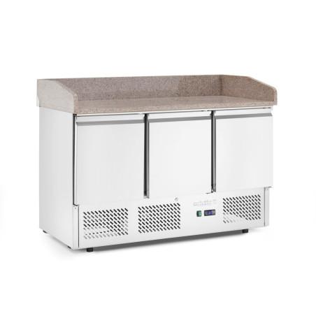 Pizza cooling counter, 3 doors - 2