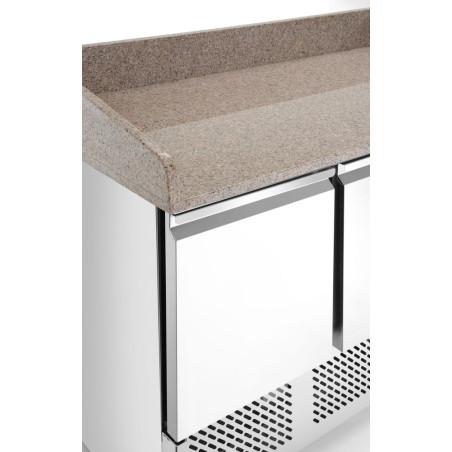 Pizza cooling counter, 3 doors - 4