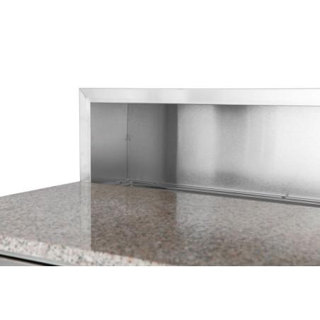 Two door pizza counter 300L - 3