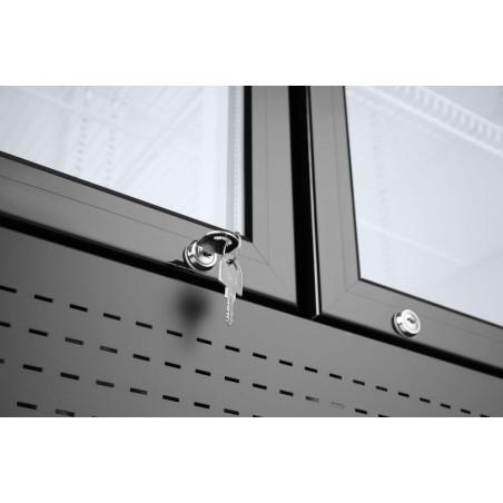 Armoire réfrigérée avec caisson lumineux, double porte - 4