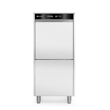 50x60 dishwasher for trays and pots – electronically controlled, with detergent dosing system and drain pump - 1