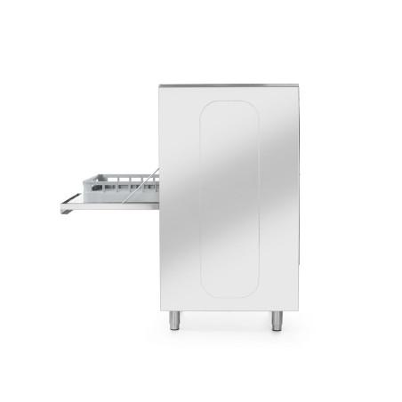 50x60 dishwasher for trays and pots – electronically controlled, with detergent dosing system and drain pump - 4