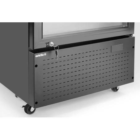 Back bar refrigerator with a backlit panel, single-door - 3