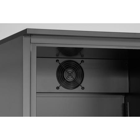 Back bar refrigerator double-door - 3