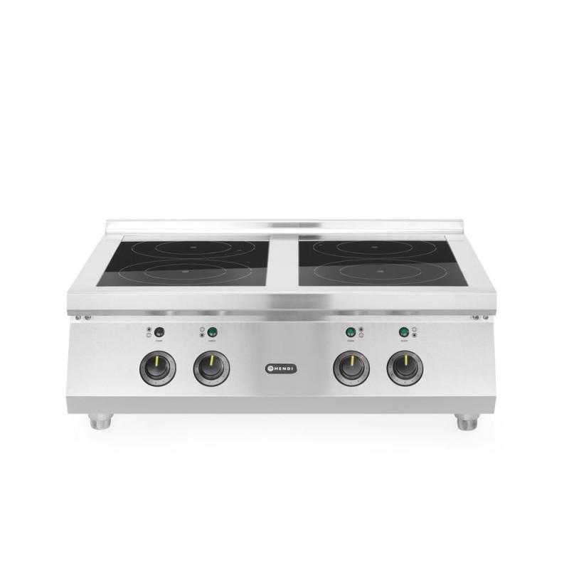 Cuisinière à induction avec 4 foyers