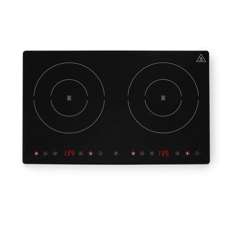 Plaque de cuisson à induction double