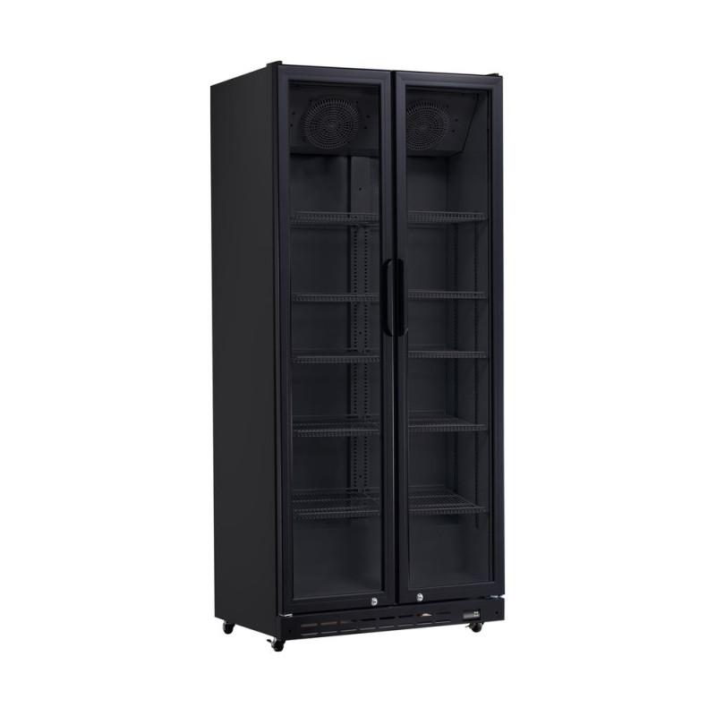 Back bar refrigerator, double-door