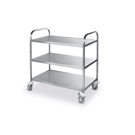 Chariot de service inox - 2