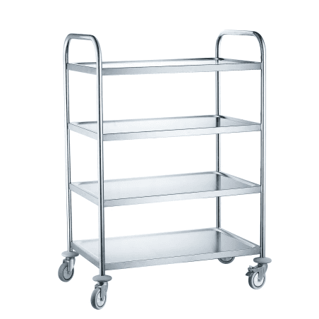 Chariot de service inox - 3