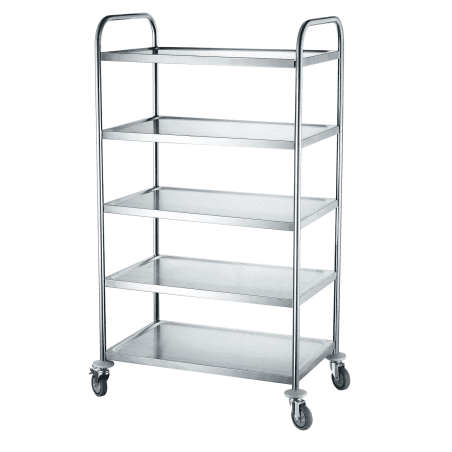 Chariot de service inox - 4