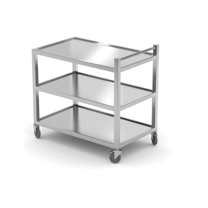 Welded service cart