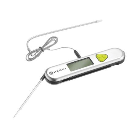 Thermometer, foldable and infrared