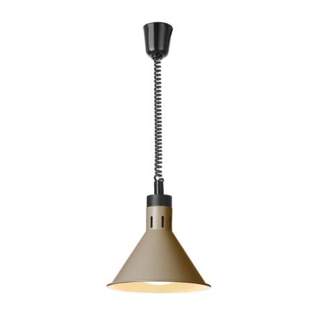 Rise and fall heat lamp, conical - 2
