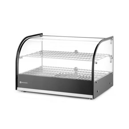 Vitrine de table chauffante deux niveaux - 2