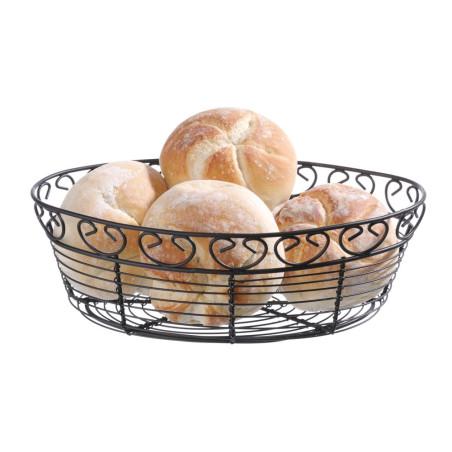 Corbeille en fil deco ovale - 2
