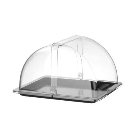 Vitrine à couvercle coulissant Roll-top - 1