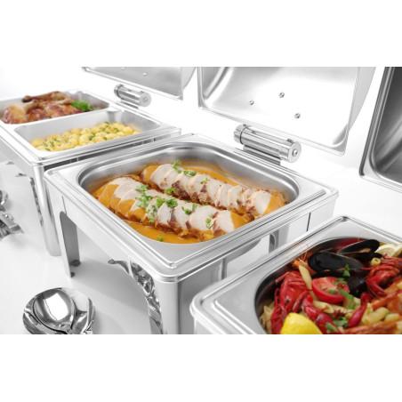 Chafing dish GN 1/1 finition poli mirroir - 2