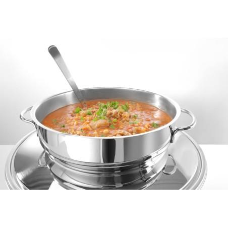 Soup chafing dish mirror finish - 3