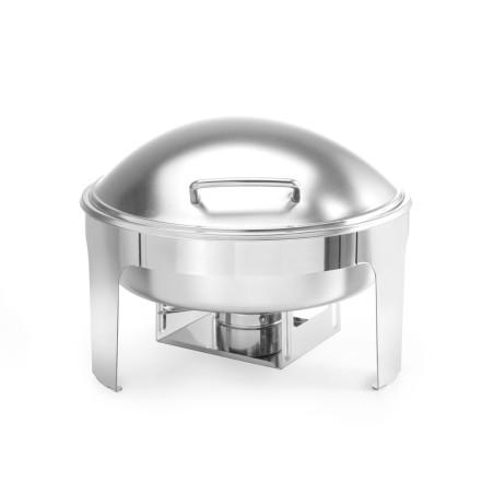 Chafing dish rond finition satiné - 1