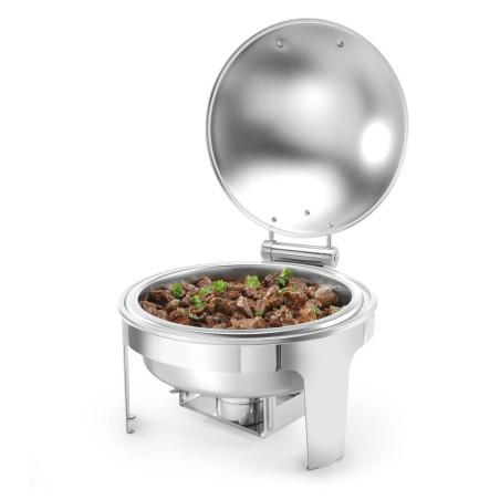 Chafing dish rond finition satiné - 2