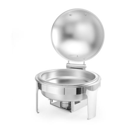 Chafing dish rond finition satiné - 4