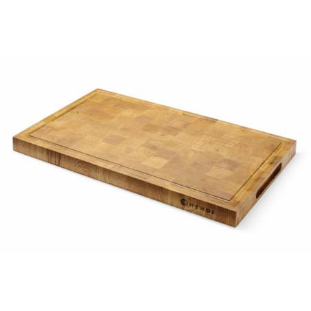 Planche de présentation en chêne, bois de bout - 4