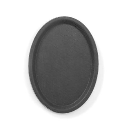 Polyester tray, non-slip, oval - 1