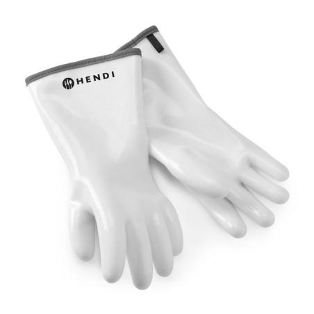 Gloves with silicone coating