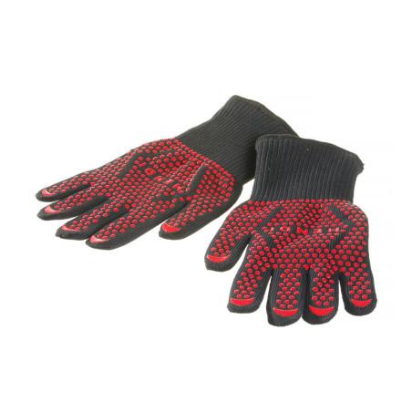 Gants barbecue résistants à la chaleur - 2 pièces - 3