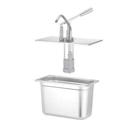 Couvercle avec distributeur pour bacs GN - 3