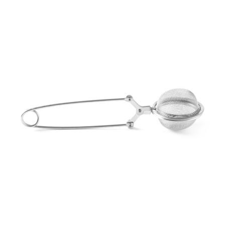 Tea strainer with hinged handle - 1