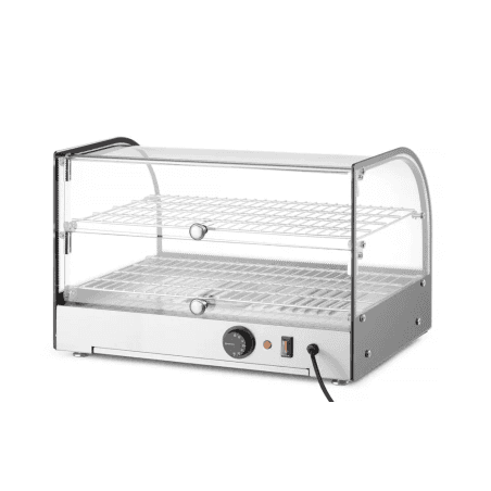 45L heated table display case - 3