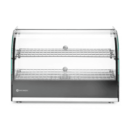 45L heated table display case