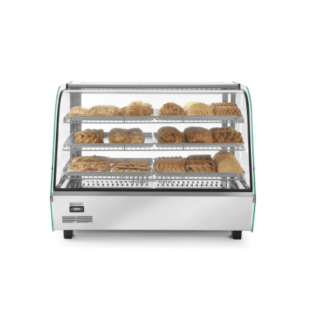 160L heated table display case - 2