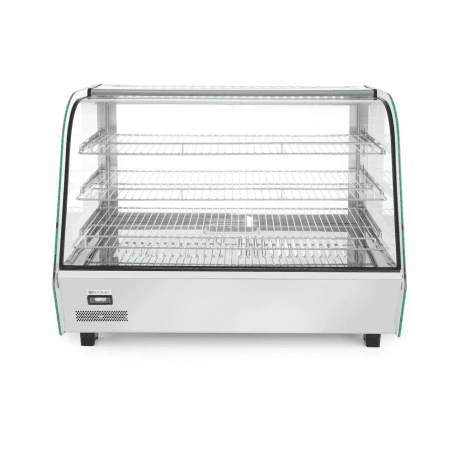 160L heated table display case