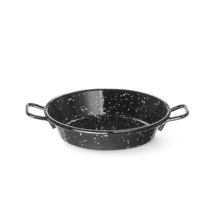 Enamelled pan