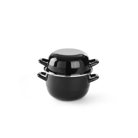 Mussel pan - with lid