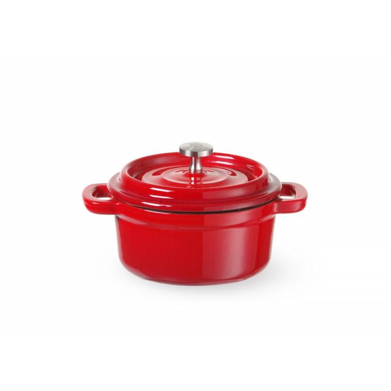 Cast iron casserole enamelled
