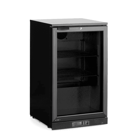 Rear of single door bar