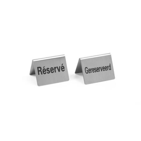 Chevalet de table Réservé