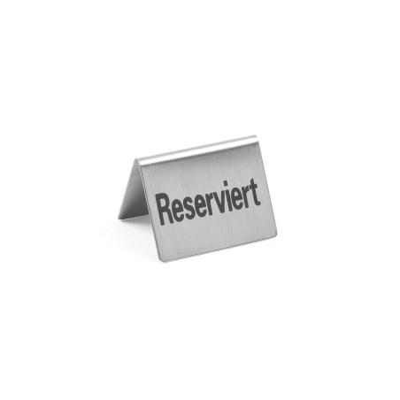 Table sign Reserved - 2