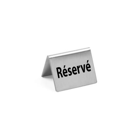 Table sign Reserved - 4