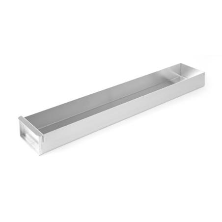 Baking tray with removable side panel