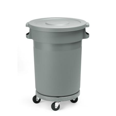 Trolley pour poubelle ronde - 2