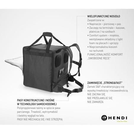 Pizza & food delivery backpack insulated - 3