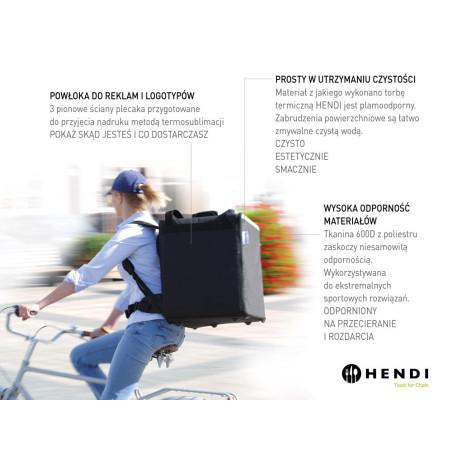 Pizza & food delivery backpack insulated - 4