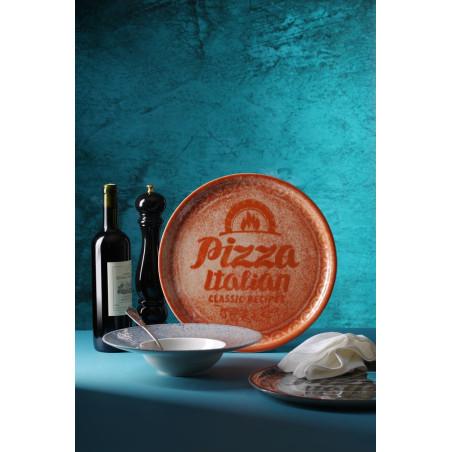 Pizza plate Recipe Collection Brick Red - 2