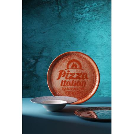 Pizza plate Recipe Collection Brick Red - 4